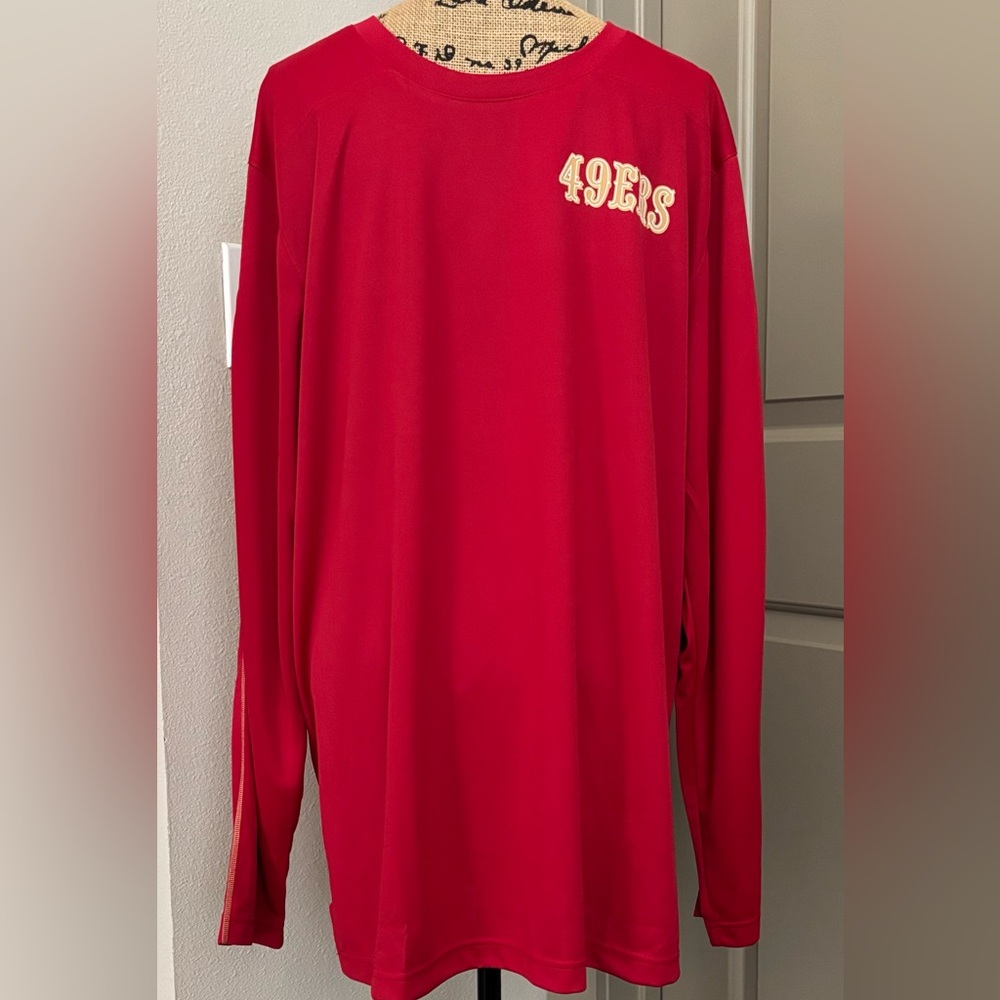 New! NIKE NFL 49ers Dri-Fit Long Sleeve Shirt